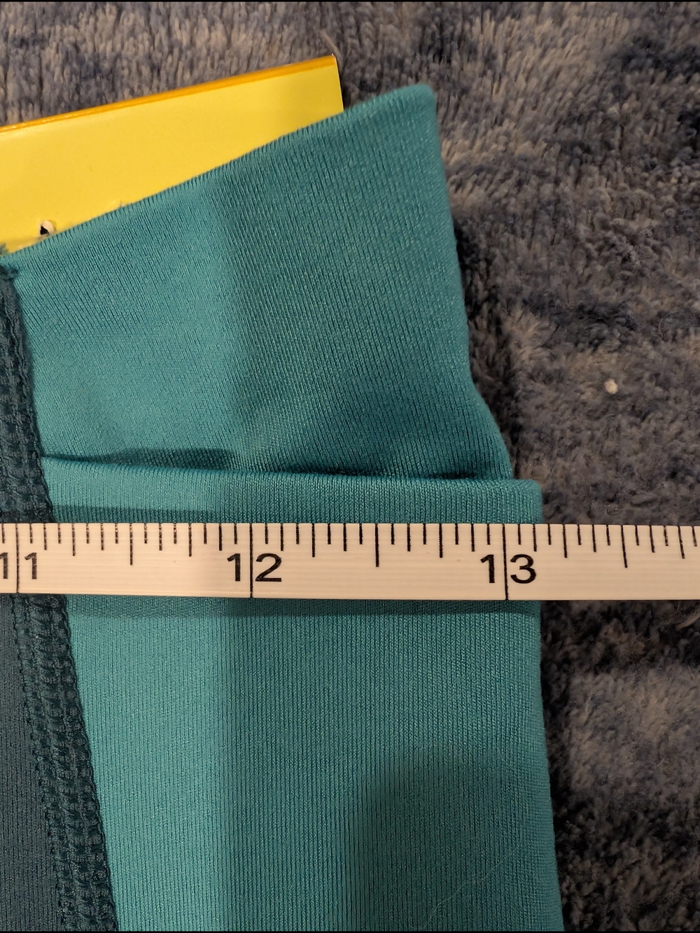 NWT all in motion Teal & Mint Colorblock Active Leggings Pair - Picture 7 of 14
